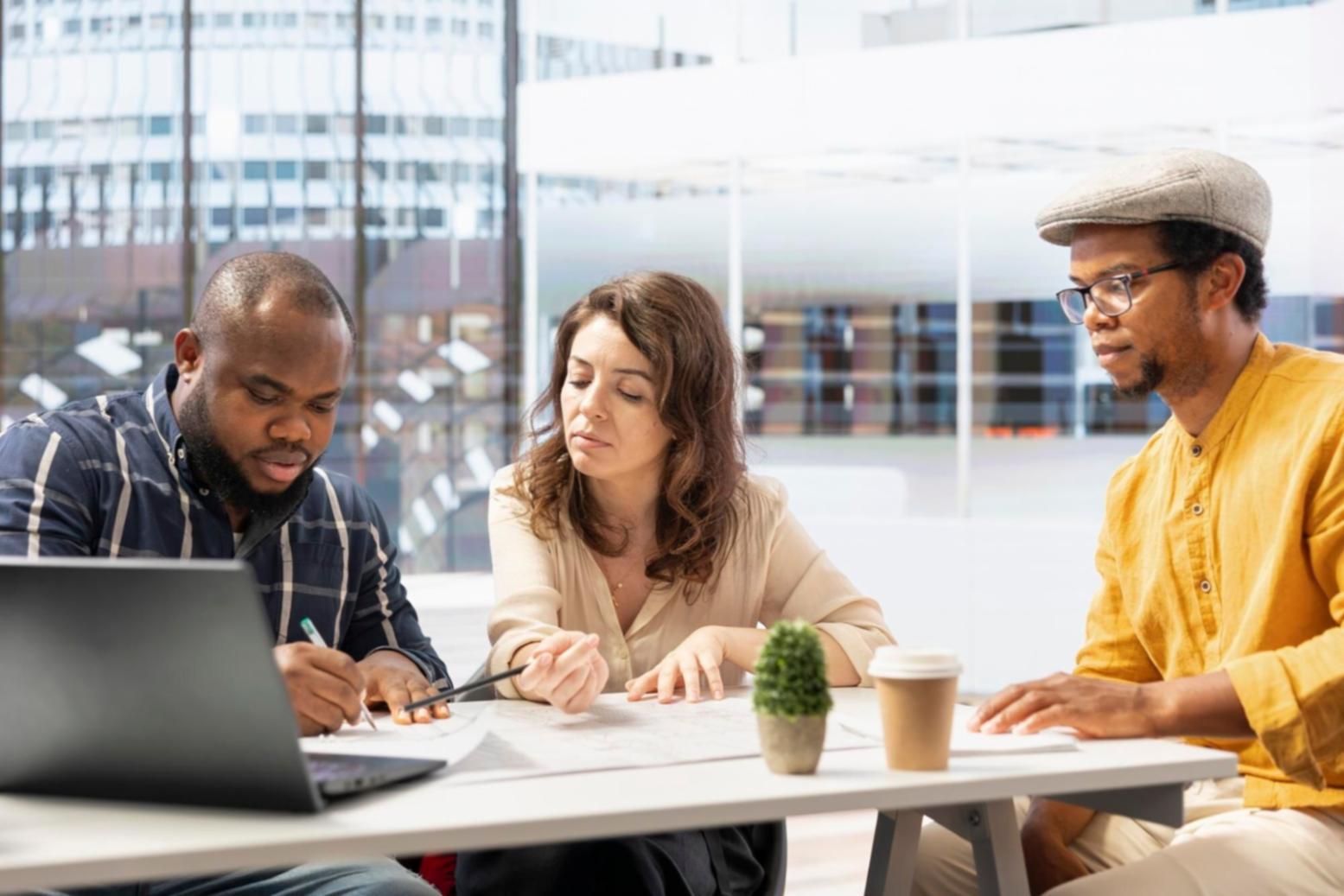 Session de formation budgétaire en groupe